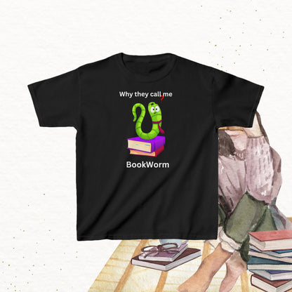 Purrfectly Bookish kid Cotton Tshirt