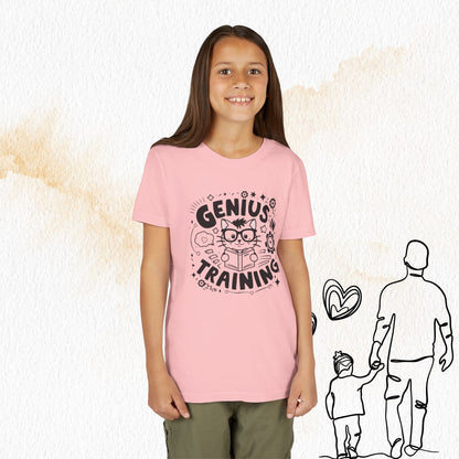 Genius In Training Youth Heavy Cotton T-Shirt