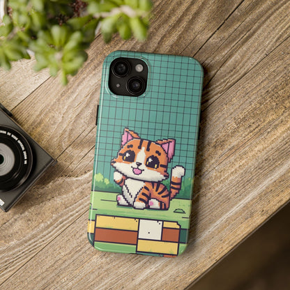 Meowmarabilia Wireless Charging Support Tough Case.