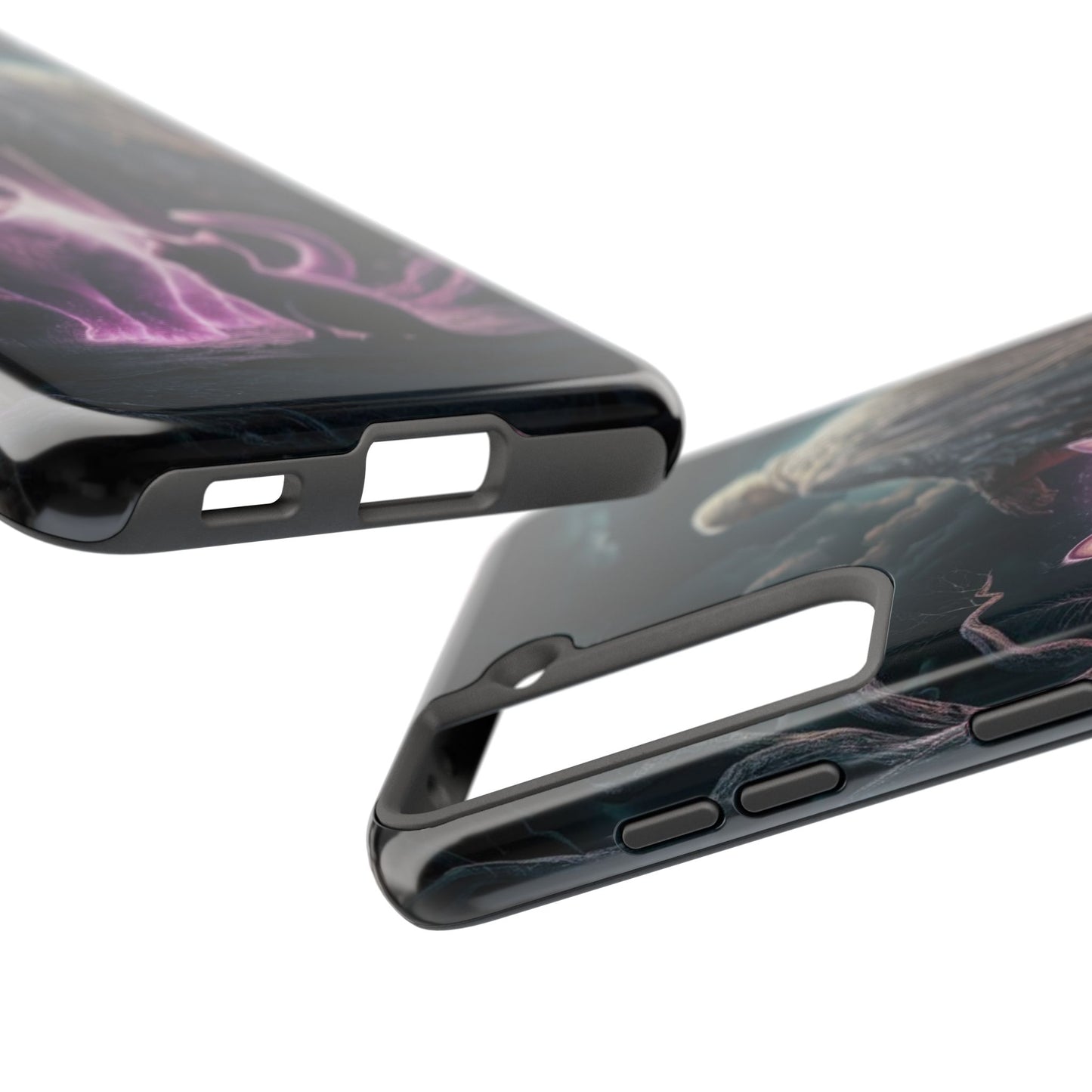 Meowmoirs Wireless Charging Support Tough Case