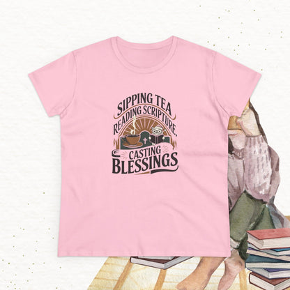 Brewed Brilliance Women Cotton Tshirt
