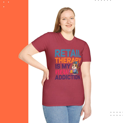 Retail Therapy Cotton T-Shirt