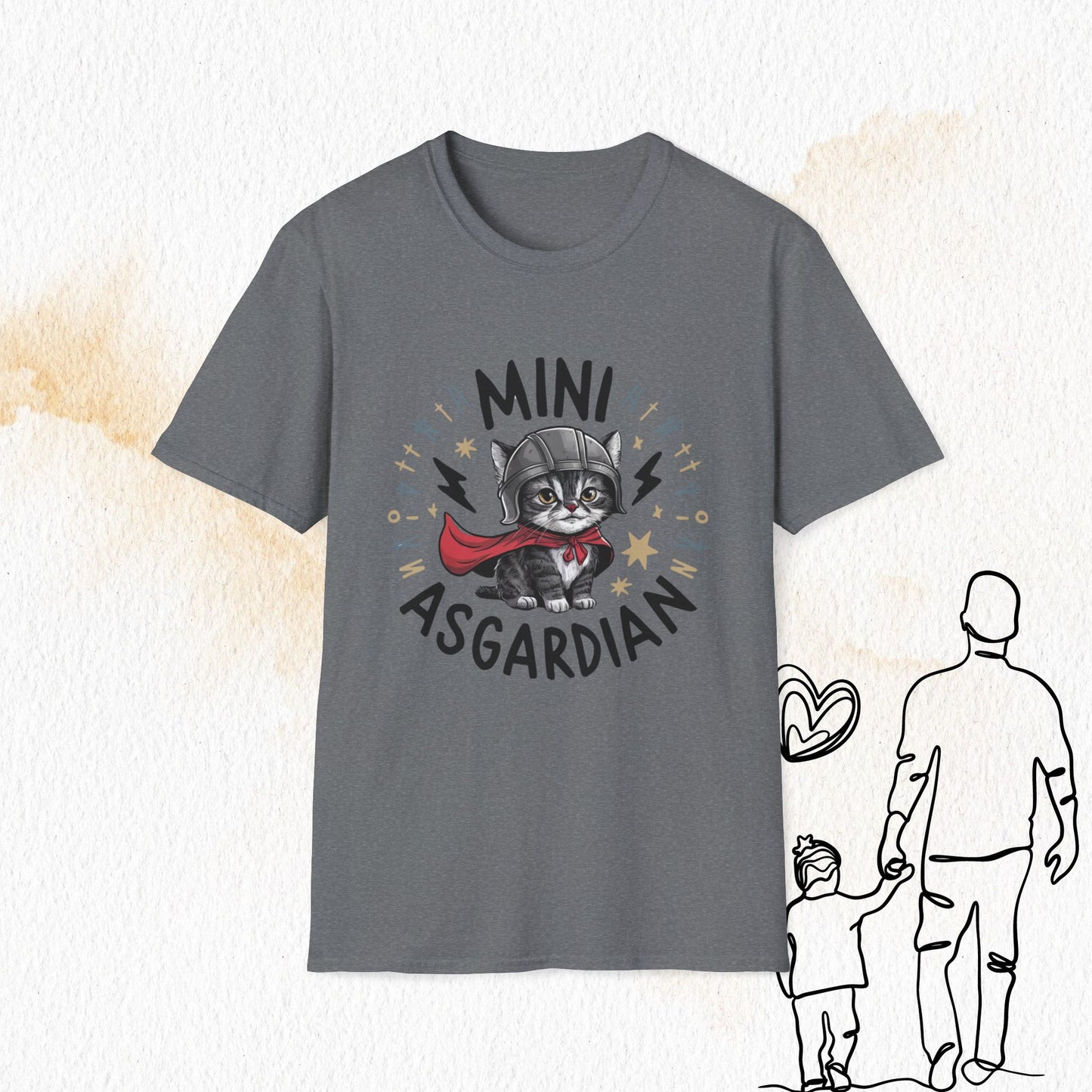 Mini Asgardian Cotton Men T-Shirt