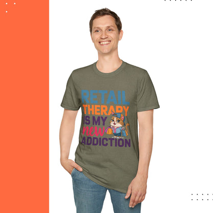Retail Therapy Cotton T-Shirt