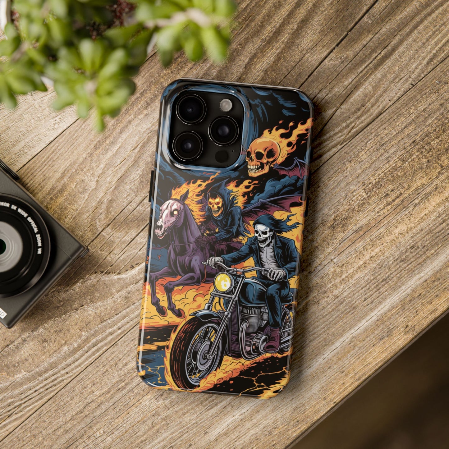 Ghost Riders Wireless Charging Support Tough Case
