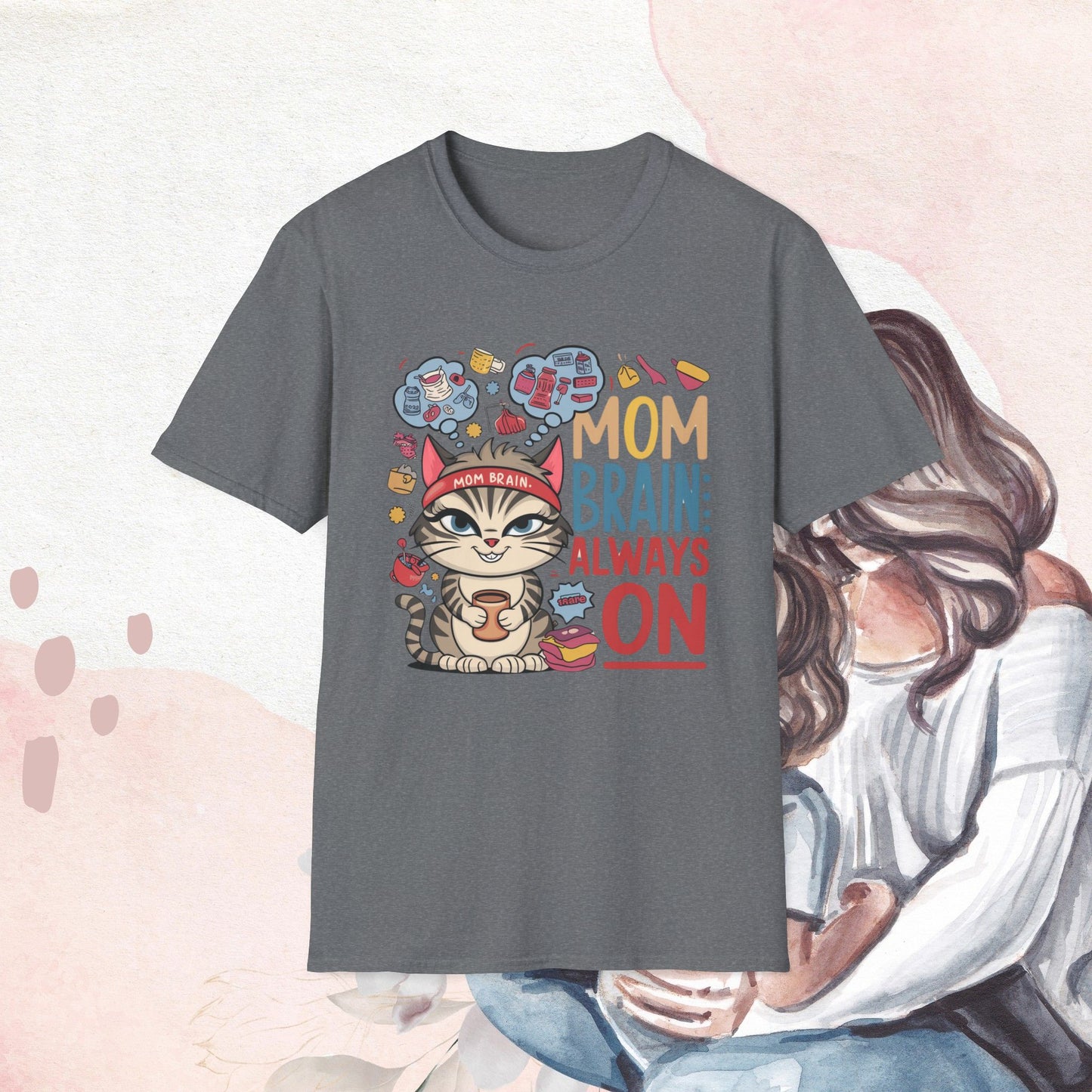 Mom Brain Cotton T-Shirt