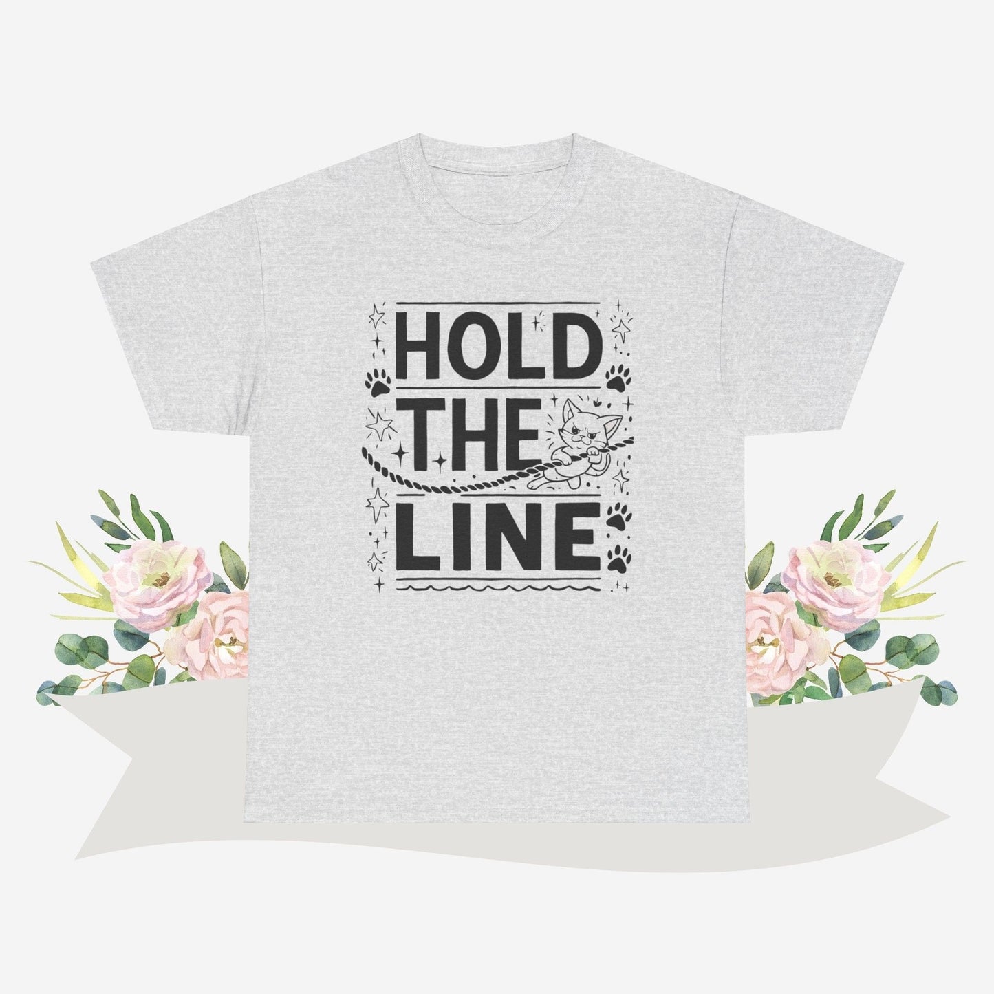 Hold The Line Cotton Tshirt