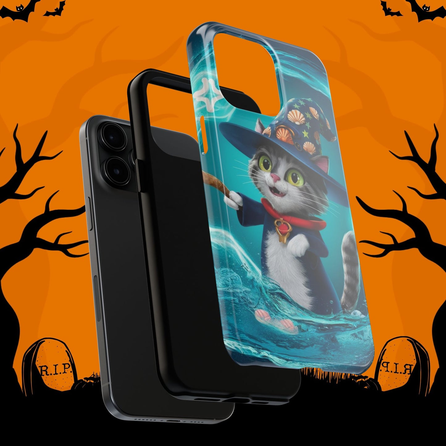 Ocean Pawtection Wireless Charging Support Tough Case