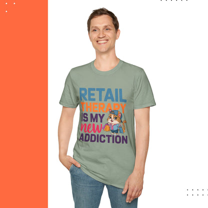 Retail Therapy Cotton T-Shirt