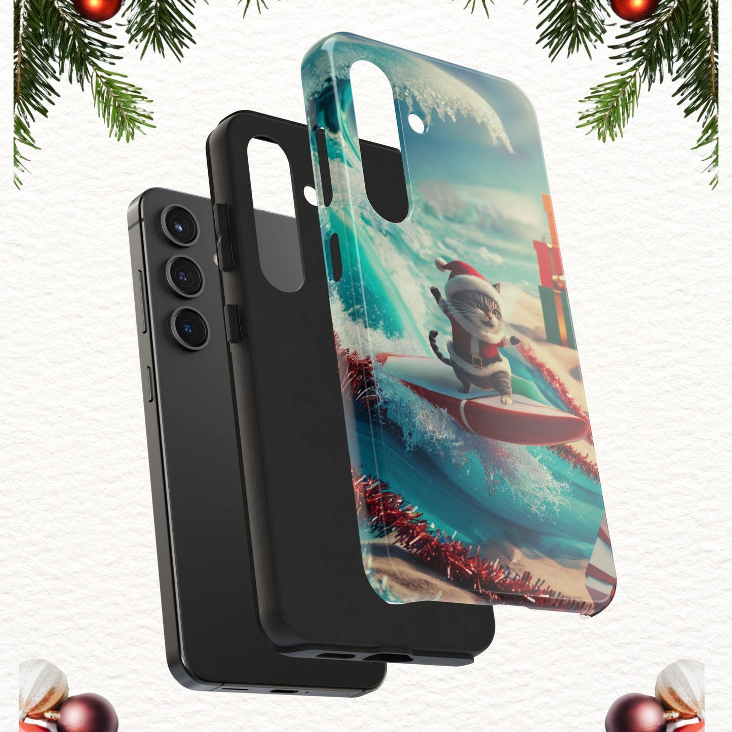 Meow Magic Wireless Charging Support Tough Case.