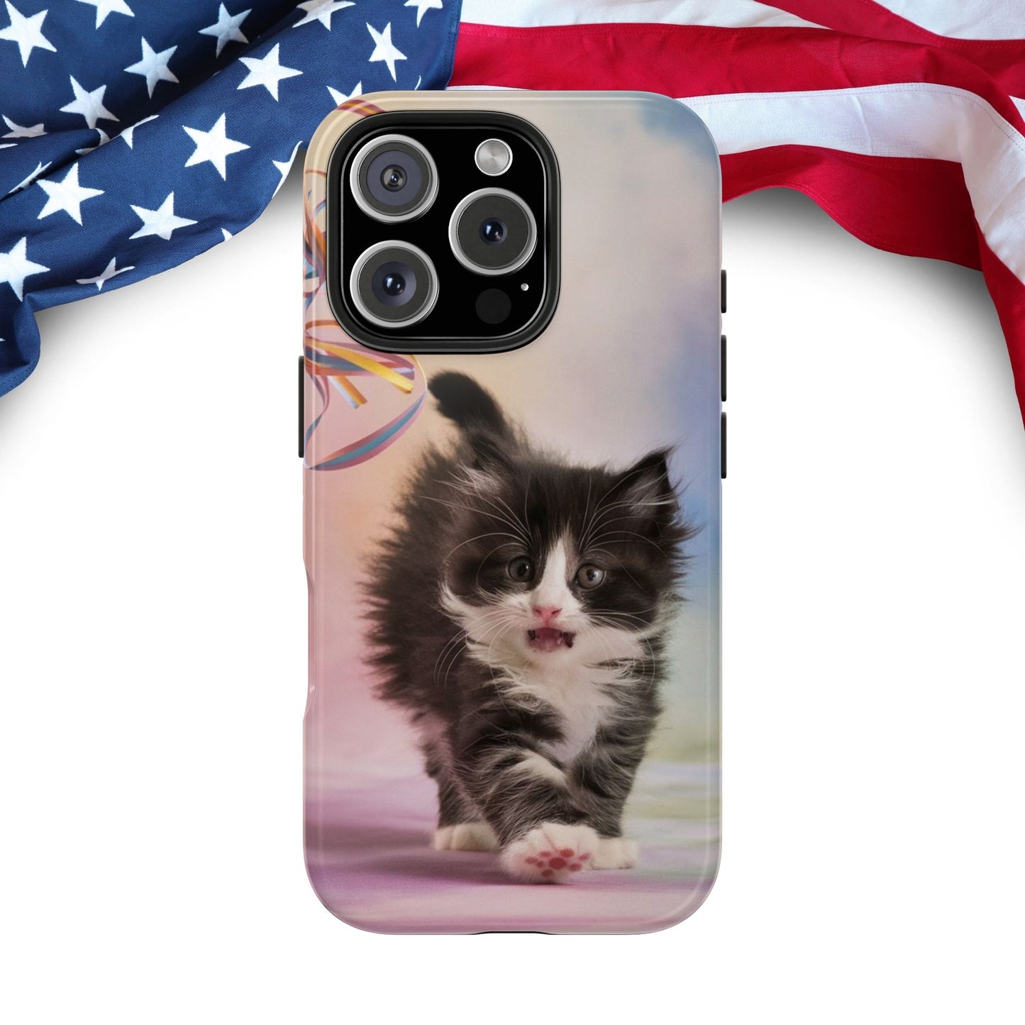 Meowjesty Wireless Charging Support Tough Case