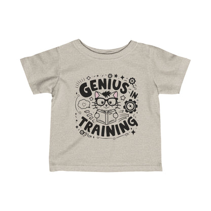 Genius In Training Infant  Cotton T-Shirt