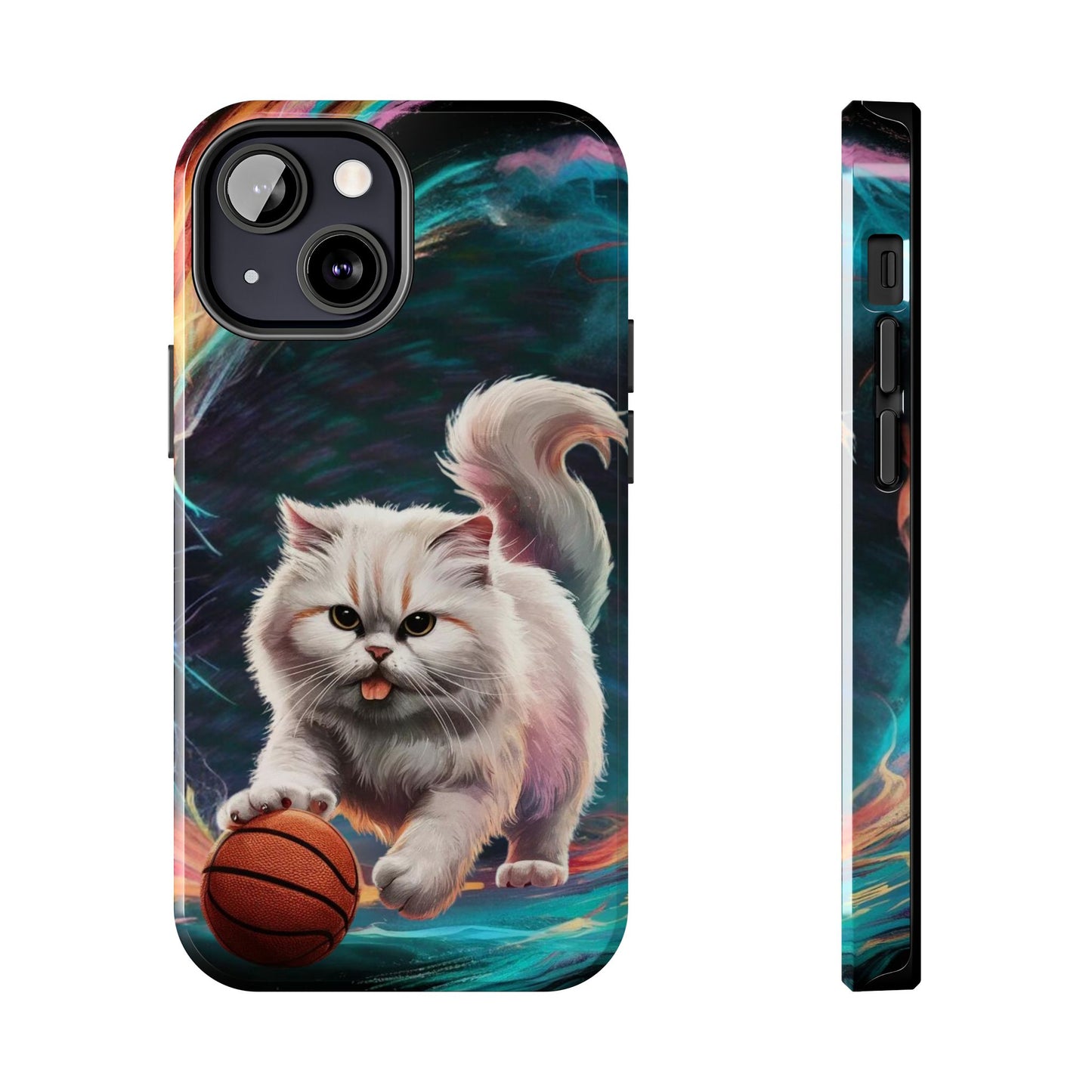 Meowble Dribble Wireless Charging Support Tough Case.