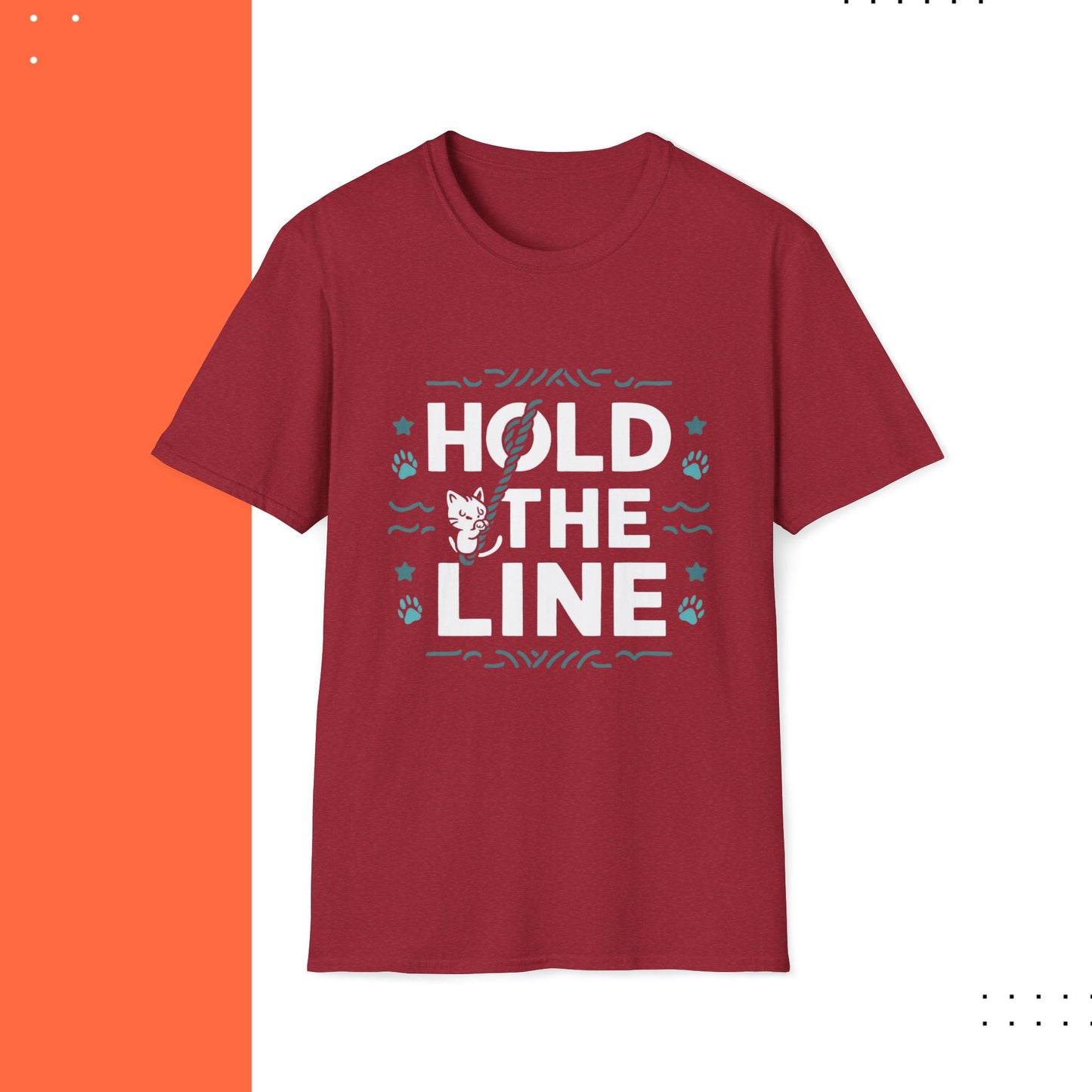 Hold The Line Cotton Tee