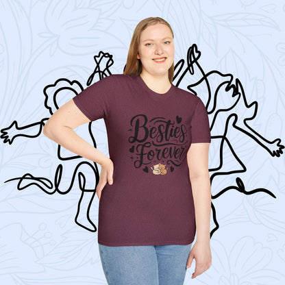 Besties Forever Cotton T-Shirt