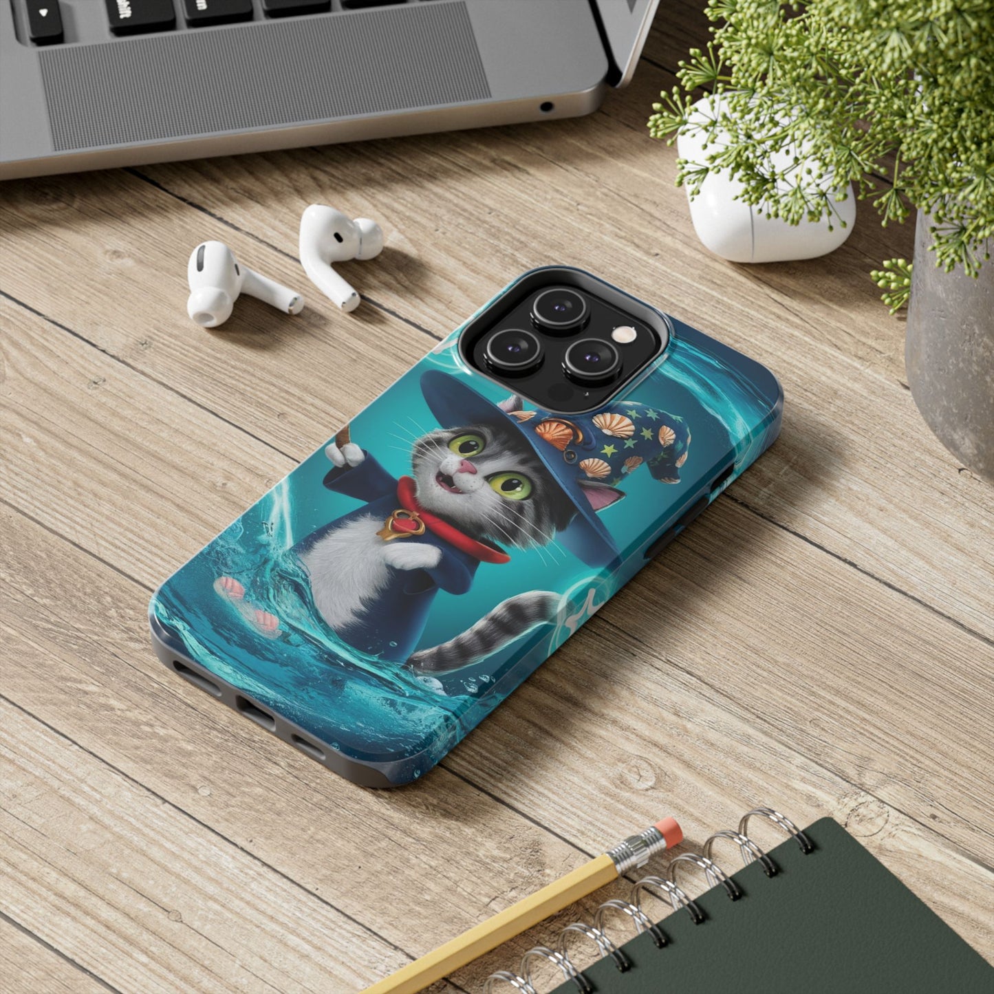 Ocean Pawtection Wireless Charging Support Tough Case