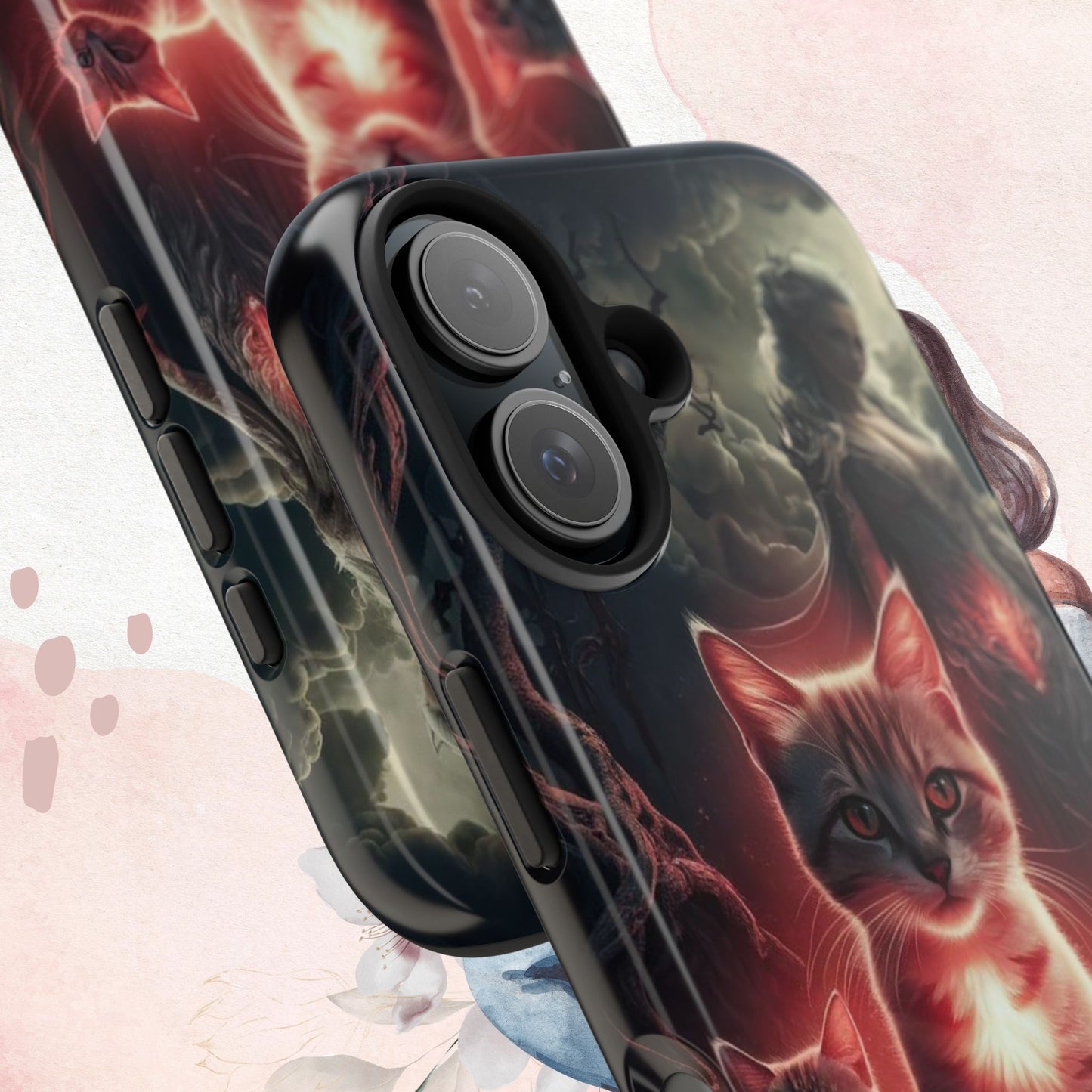 Mama's Mind Meld Wireless Charging Support Tough Case