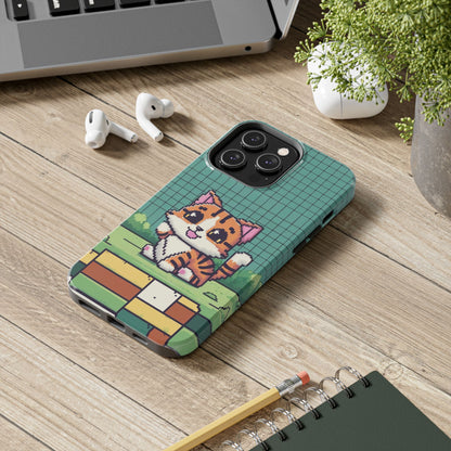 Meowmarabilia Wireless Charging Support Tough Case.