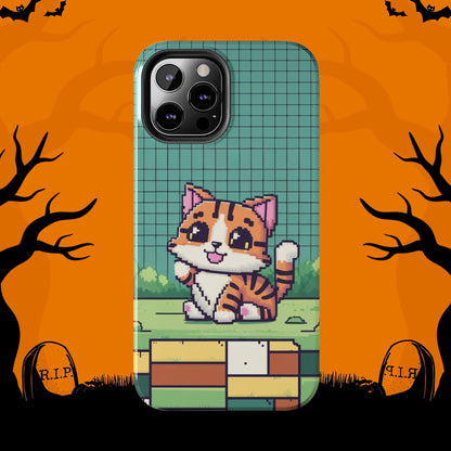 Meowmarabilia Wireless Charging Support Tough Case.