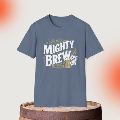 Mighty Brew Cotton Crew Neck Tshirt