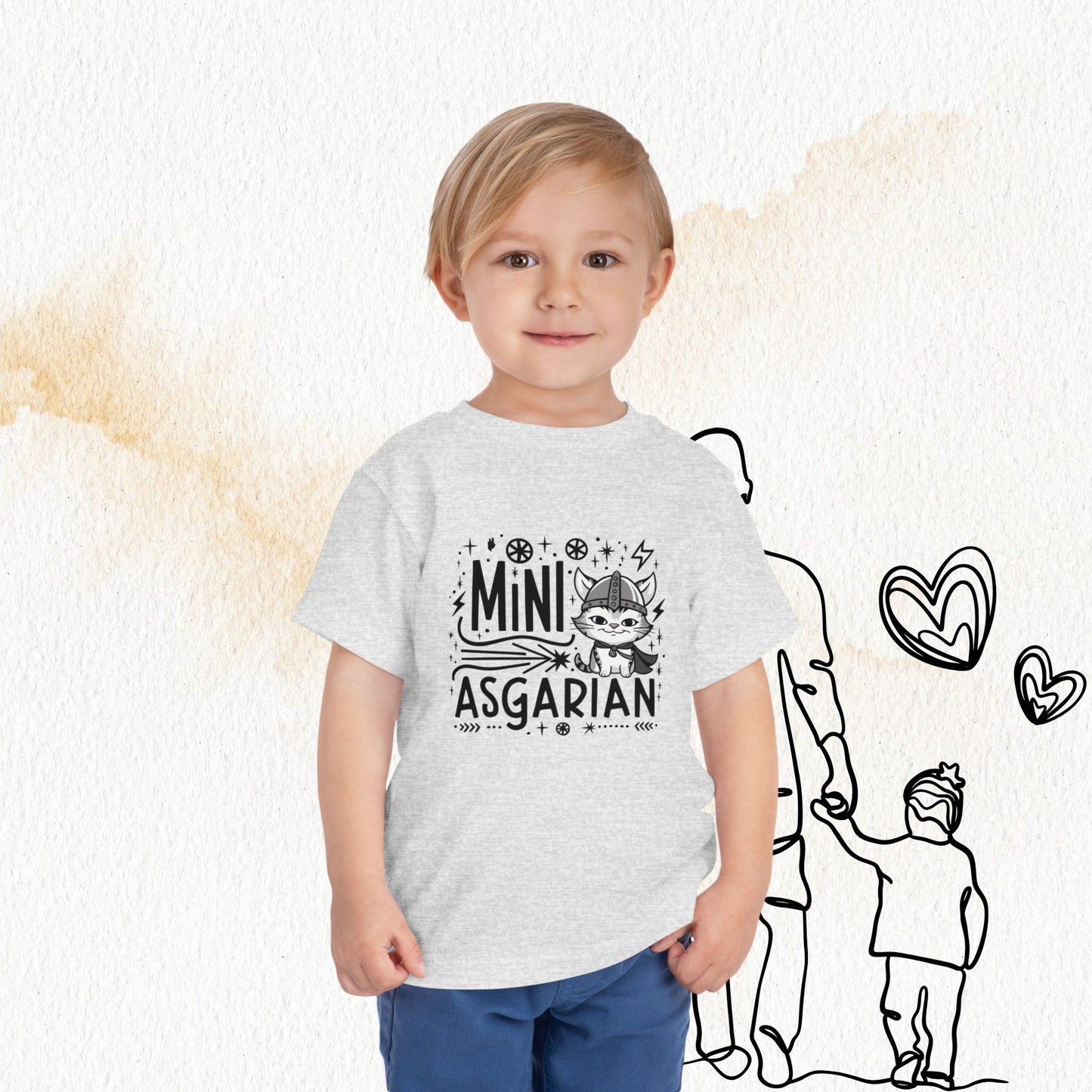 Mini Asgardian Toddler Cotton T-Shirt
