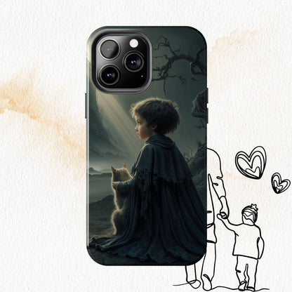 Meowtime Mate Wireless Charging Support Tough Case.