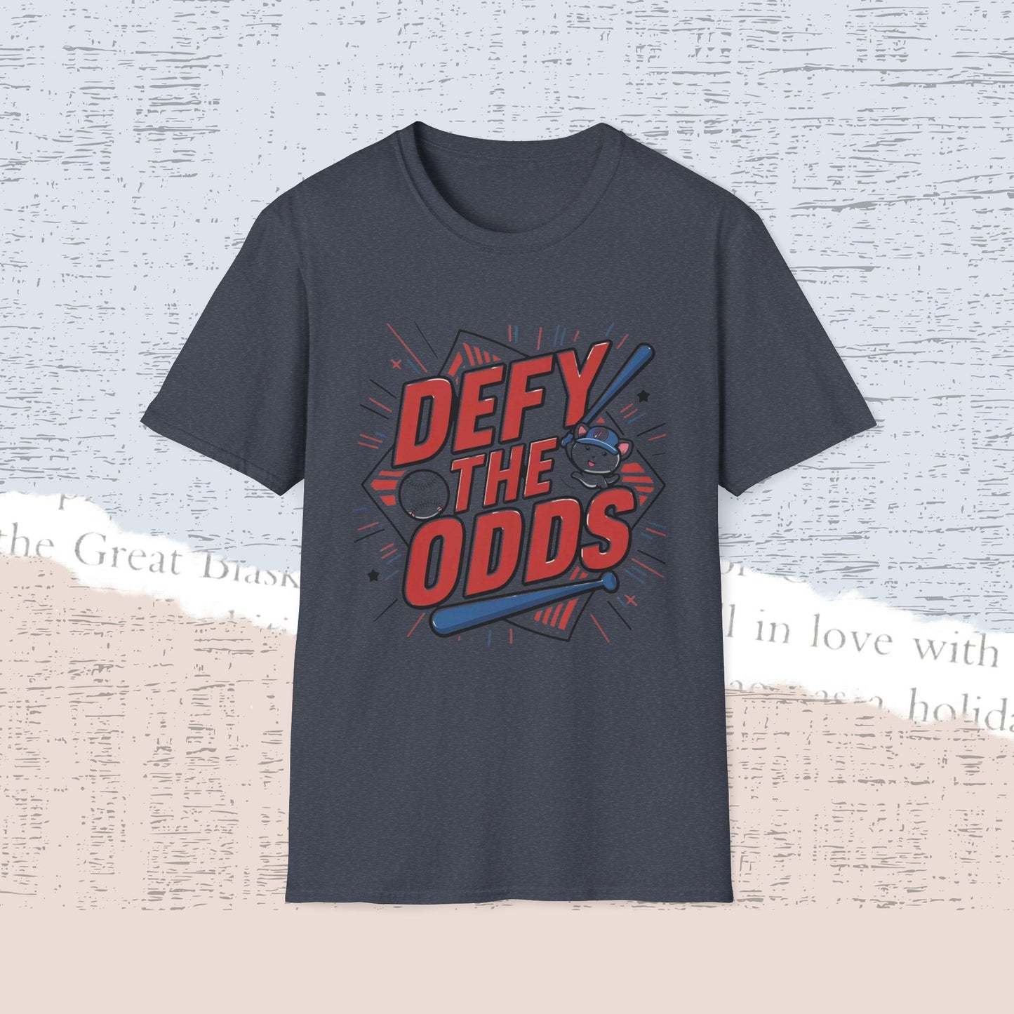 Defy The Odds Cotton Men Tee
