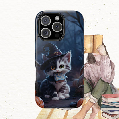 Chrono Catnap Wireless Charging Support Tough Case