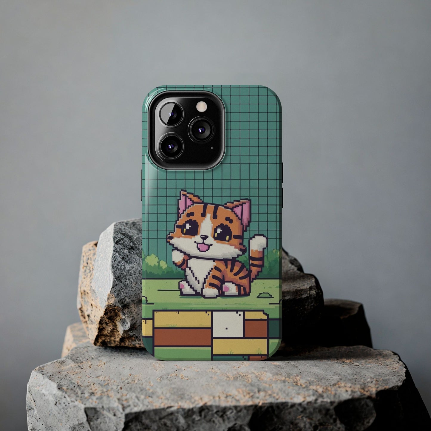 Meowmarabilia Wireless Charging Support Tough Case.