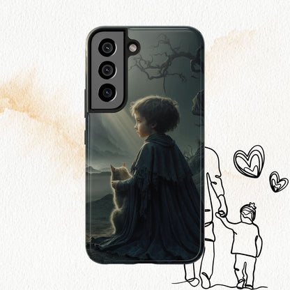 Meowtime Mate Wireless Charging Support Tough Case.