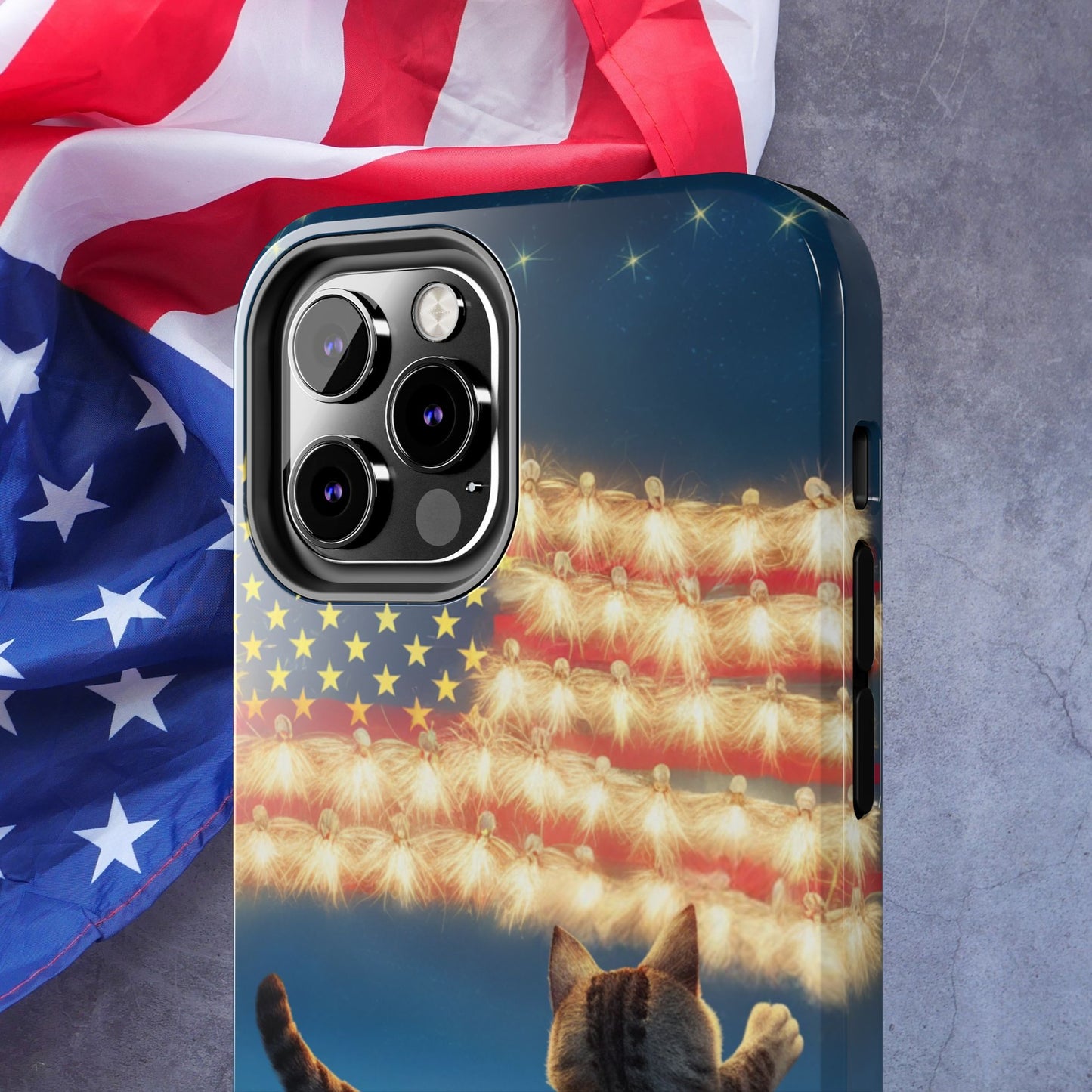 Eagle Eye Wireless Charging Support Tough Case