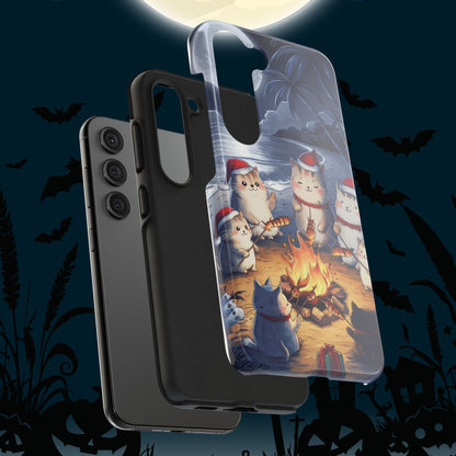 Meowmas Magic Wireless Charging Support Tough Case