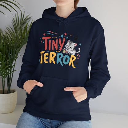 Fearless Feline Flyer Heavy Cotton Hoodie