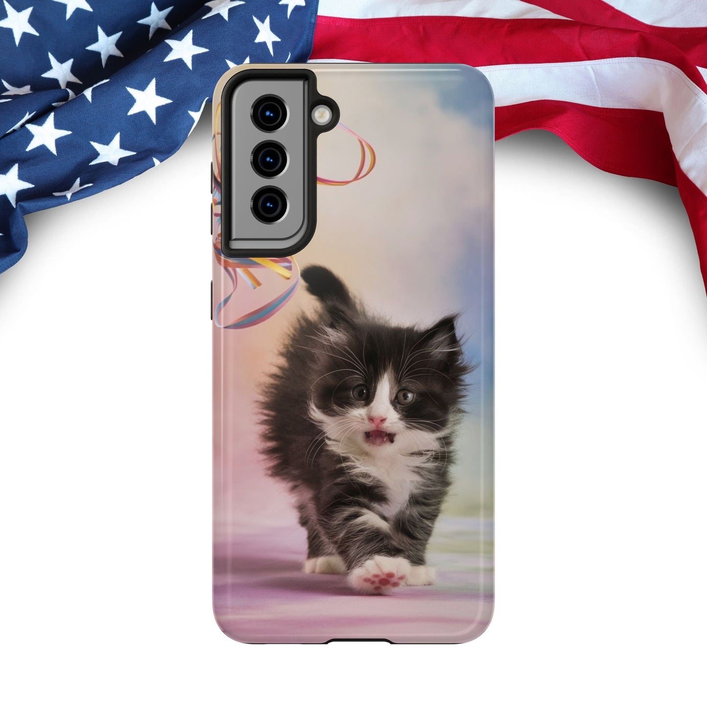 Meowjesty Wireless Charging Support Tough Case