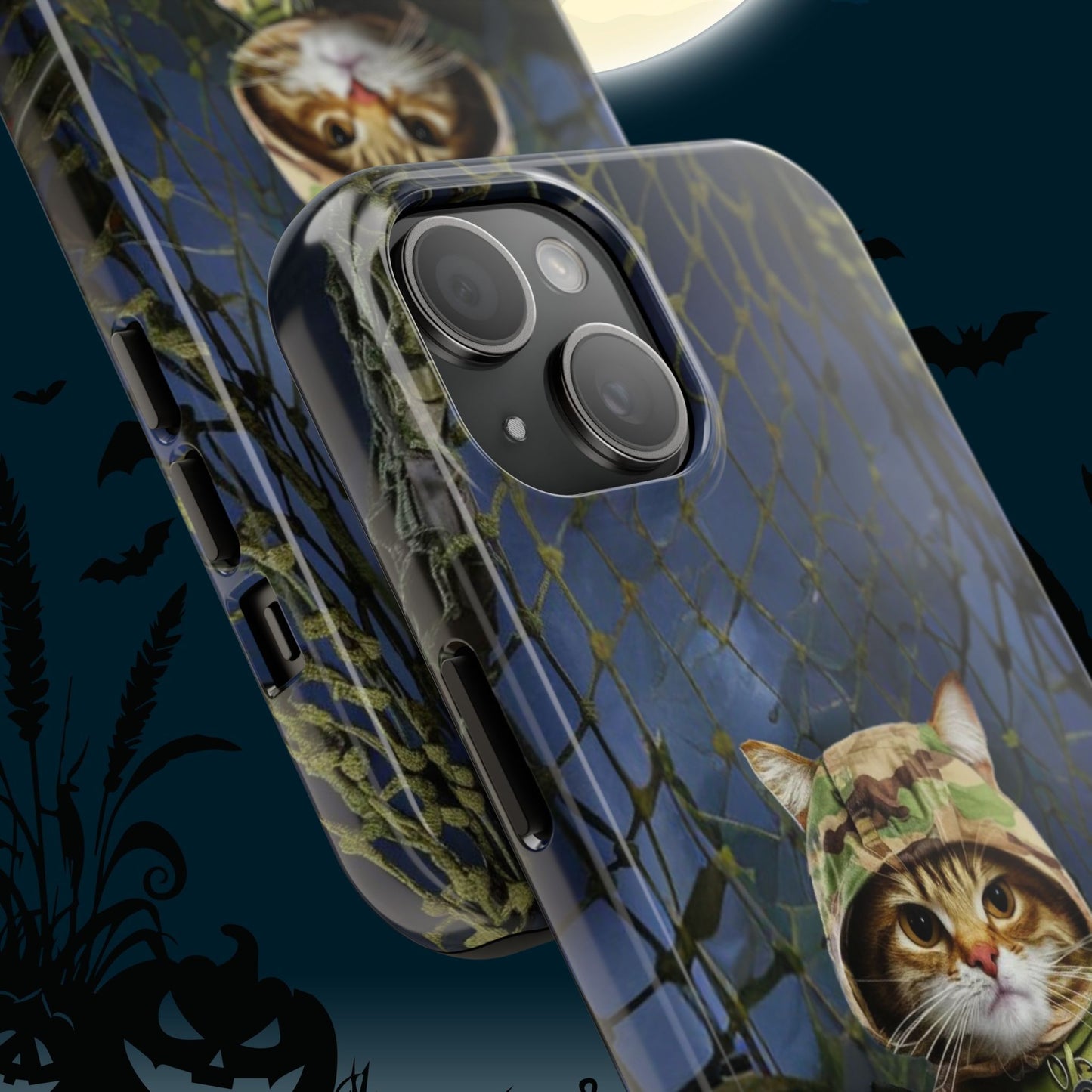 Meowter Armor Wireless Charging Support Tough Case