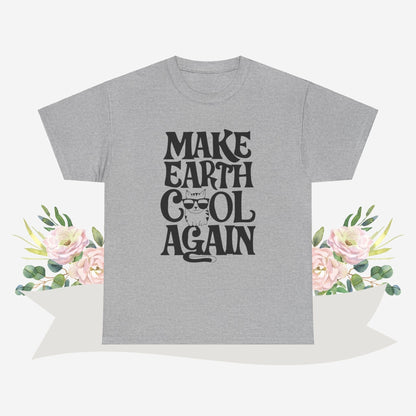 Make Earth Cool Again Cotton Tshirt