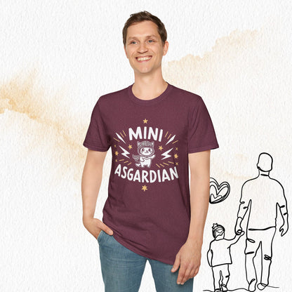 Mini Asgardian Cotton Crew Neck Men Tshirt
