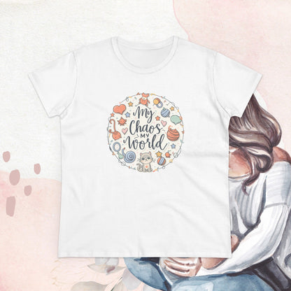 My Chaos My World Women Graphic Tees
