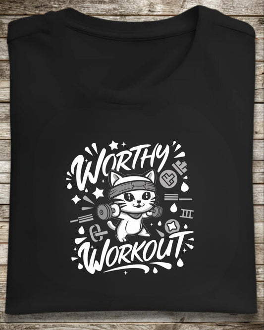 Worthy Workout Cotton T-Shirt