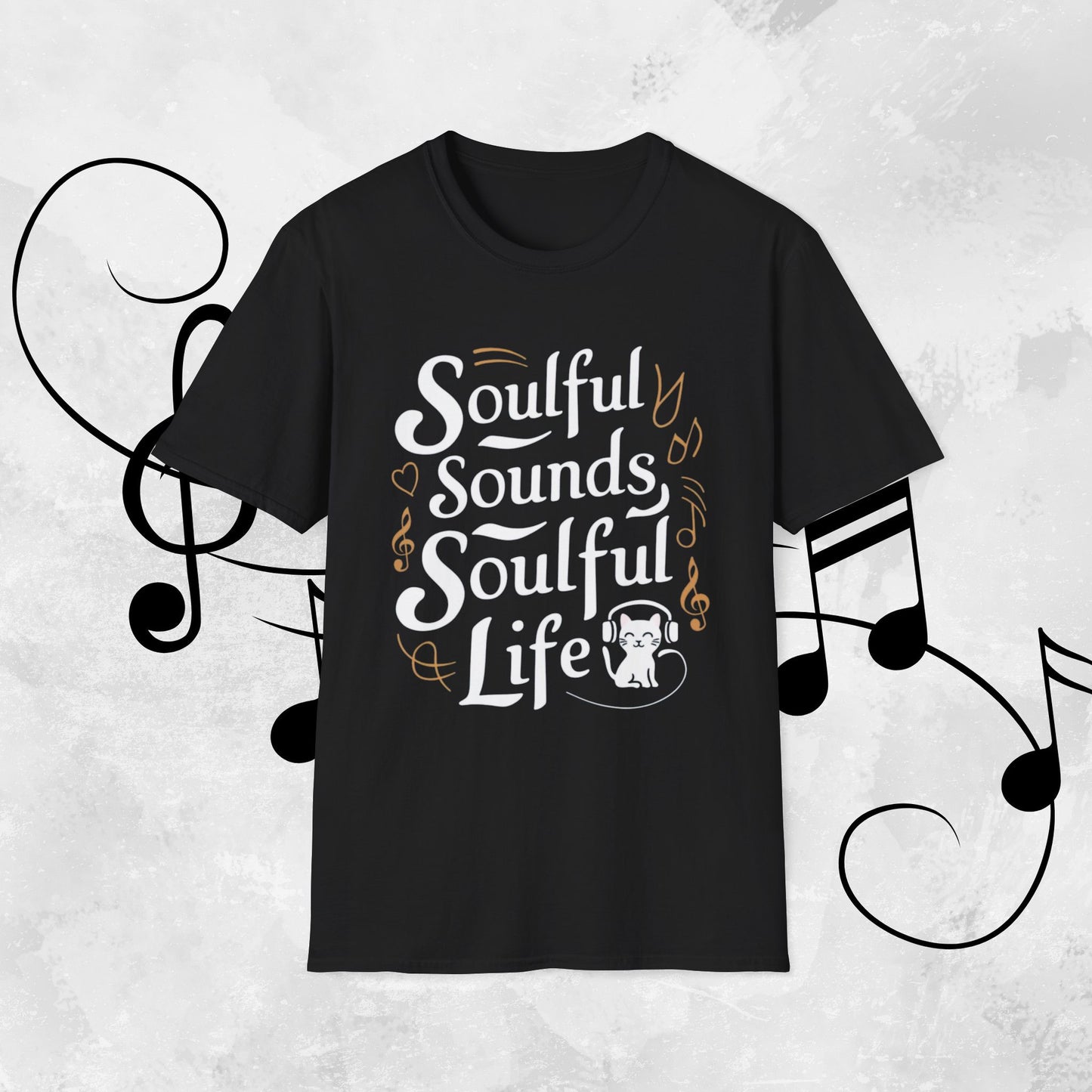 Soulful Sound Soulful Life Cotton Men Tshirt