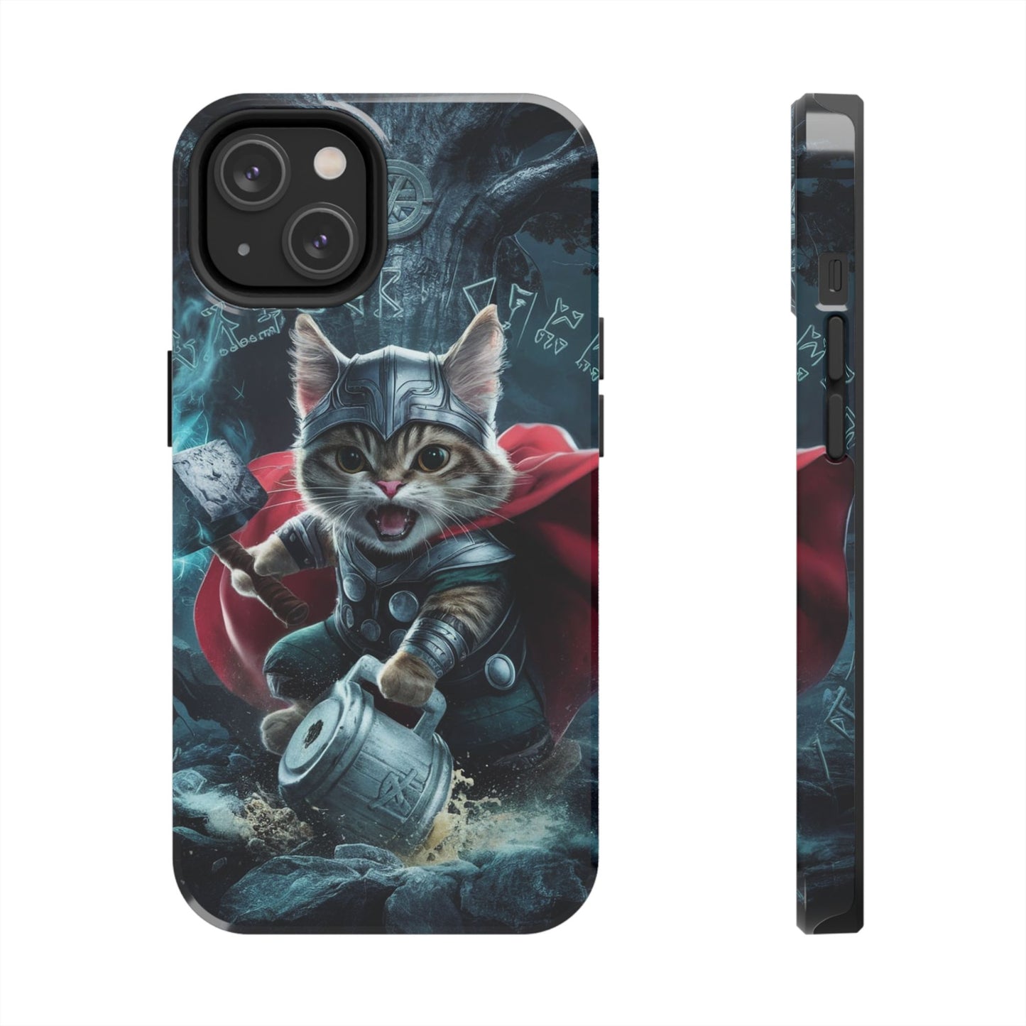 Meow Mjolnir Wireless Charging Support Tough Case