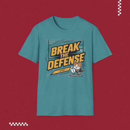 Break The Defence Crew Neck Cotton Men Tshirt