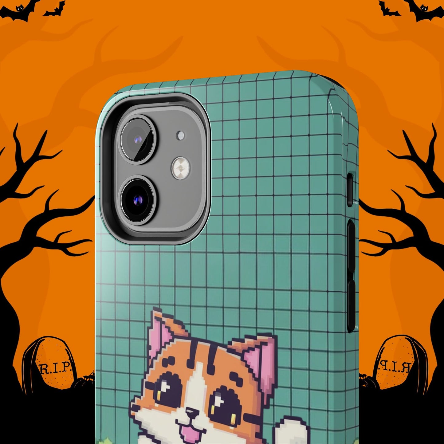 Meowmarabilia Wireless Charging Support Tough Case.