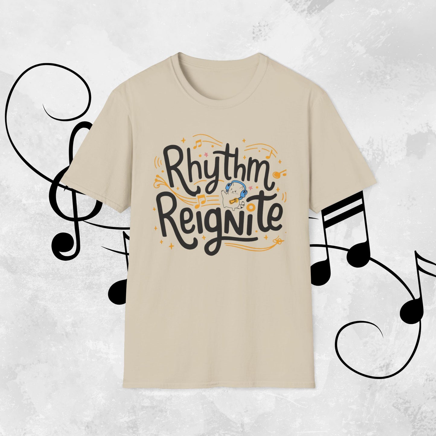Rhythm Reignites Men Cotton T-Shirt