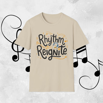 Rhythm Reignites Men Cotton T-Shirt