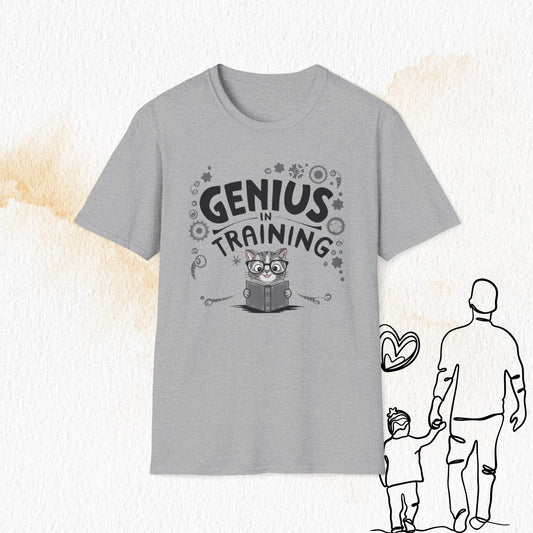 Genius In Training Cotton Men T-Shirt