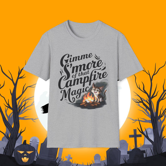 Gimme S'more Campfire Cotton Men T-Shirt