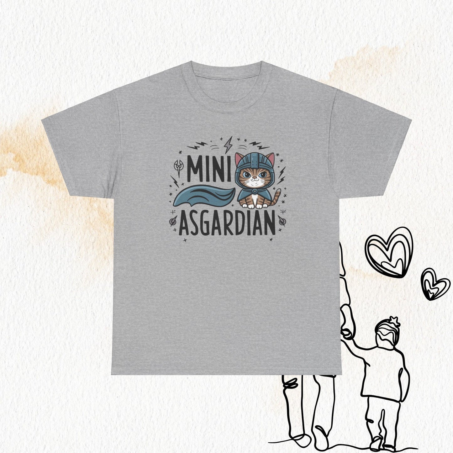 Mini Asgardian Cotton T-Shirt