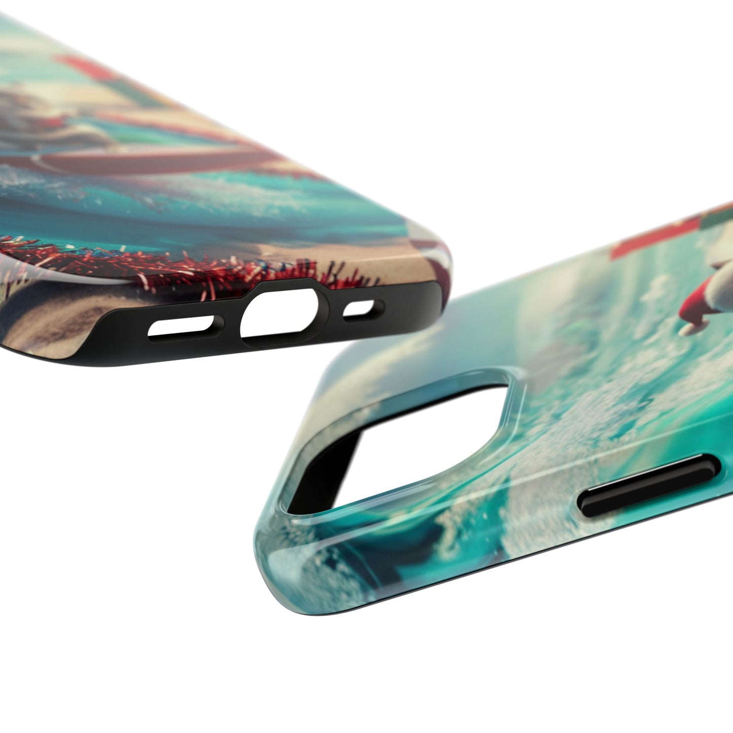 Meow Magic Wireless Charging Support Tough Case.