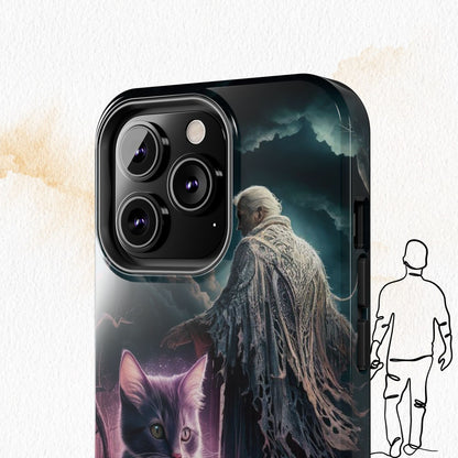 Meowmoirs Wireless Charging Support Tough Case
